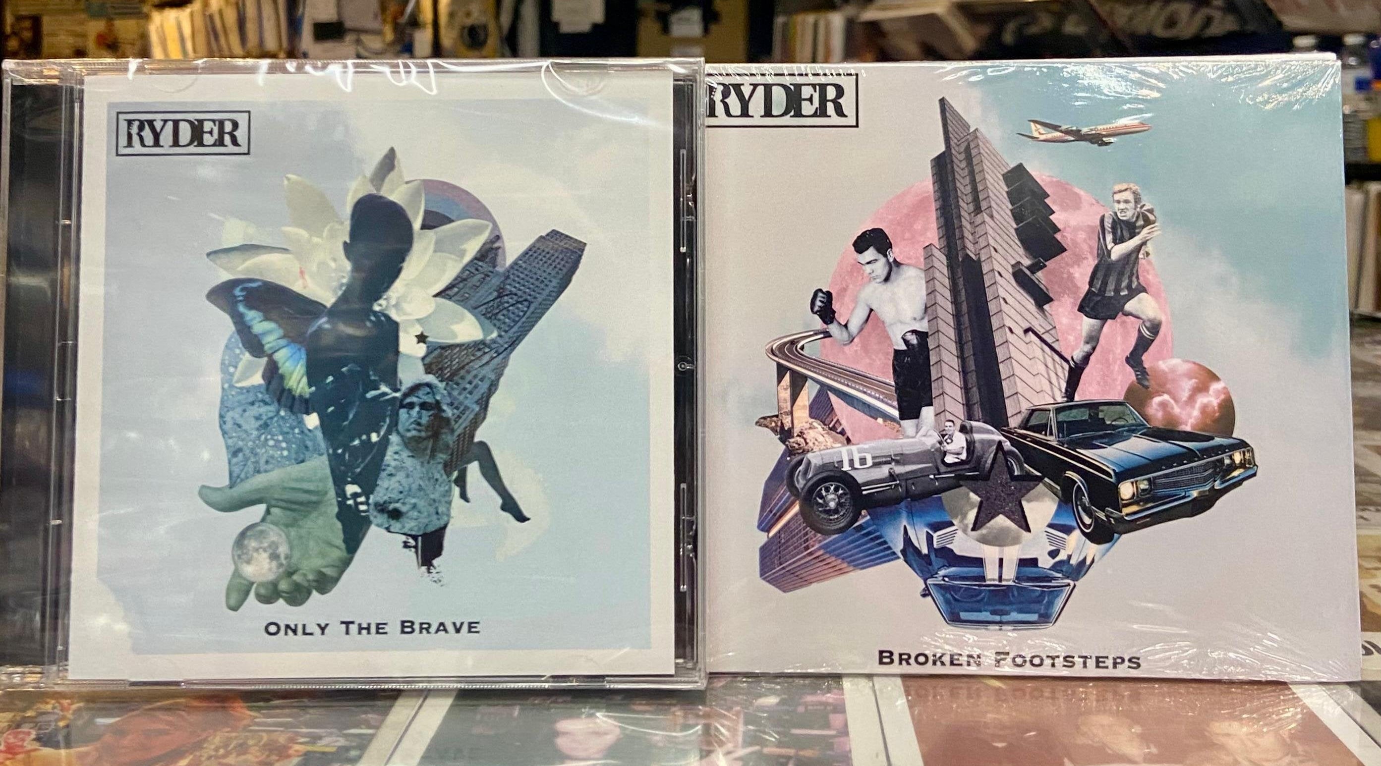 RYDER - Only The Brave & Broken Footsteps - CD Bundle